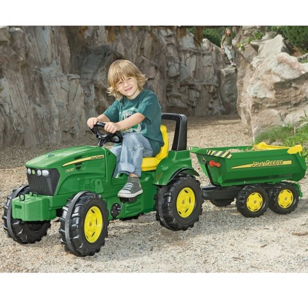 Rolly Toys rollyHalfpipe John Deere Przyczepa wywrotka zdjęcie 5