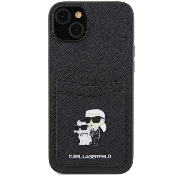 Etui Karl Lagerfeld do iPhone 15, iPhone 14, iPhone 13, Czarny zdjęcie 3