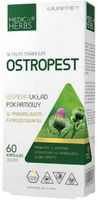 Medica Herbs OSTROPEST sylimaryna 80% 600mg 60kap Lepszy apetyt Wątroba