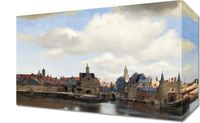 Obraz 30x20cm View of Delft, Vermeer Vintage do Salonu