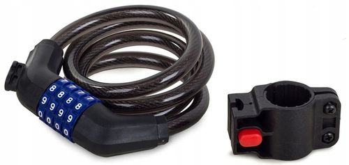 SOLIDNE ZAPIĘCIE ROWEROWE BLOKADA LINKA ROWERU NA SZYFR ANTYKRADZIEŻOWE na Arena.pl