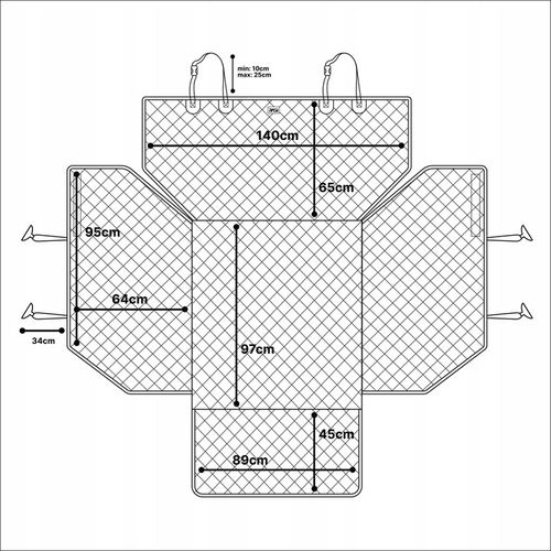 MATA DO BAGAZNIKA DLA PSA POKROWIEC DO SAMOCHODU AUTA KOMBI na Arena.pl