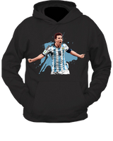 Bluza z kapturem Messi dla Fana