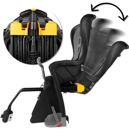 Fotelik rowerowy regulowany na tył do 22kg na Arena.pl