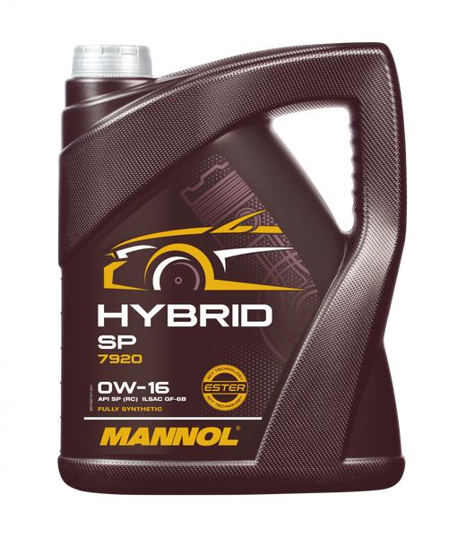 Olej silnikowy 0W16 MANNOL HYBRID SP 7920 5 Litów Fully Synthetic zdjęcie 1