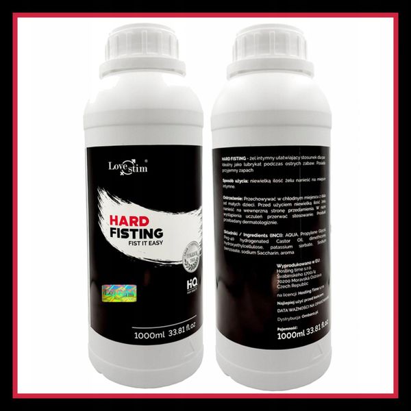 Żel-Hard Fisting 1000Ml zdjęcie 2