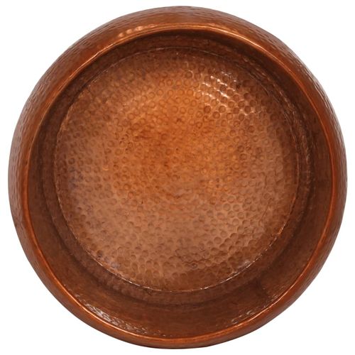 Stolik kawowy w kolorze mosiądzu, Ø55x28 cm, aluminium na Arena.pl