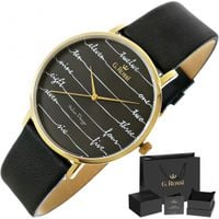 ZEGAREK G. ROSSI - 12600A-1A2 + BOX + GRAWER