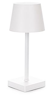 Lampa Stołowa Tic Tic 26 X 8,5 X 8 Cm Aluminium/Abs Biały