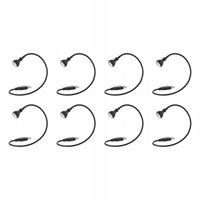 8 szt. JANSJO Lampa USB LED - czarny 38 cm