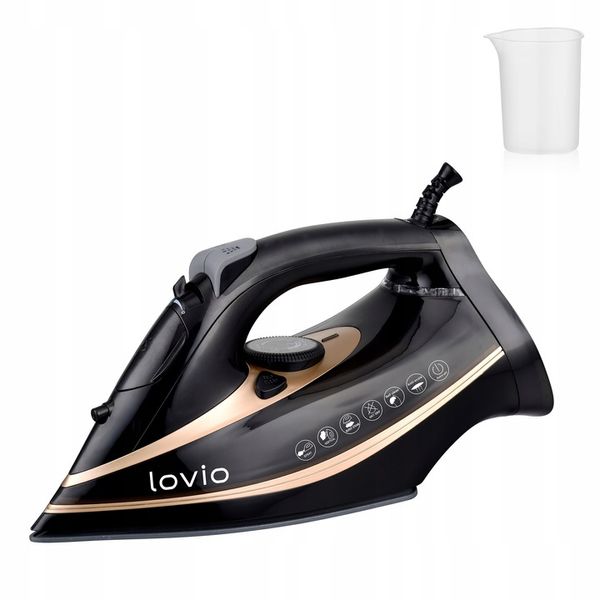 Żelazko parowe 2600W regulacja temperatury Steam Iron LVSA001 Lovio Home zdjęcie 6