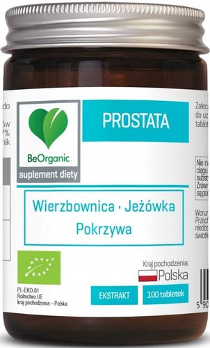 BeOrganic Prostata BIO 300 mg x 100 tabletek na Arena.pl