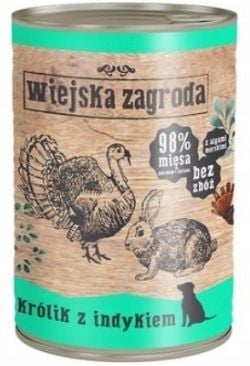 WIEJSKA ZAGRODA KARMA MOKRA MIX SMAKÓW 6x400G na Arena.pl