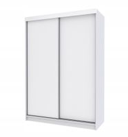 Szafa Przesuwna PARIS 150 mattowa w kolorze białym