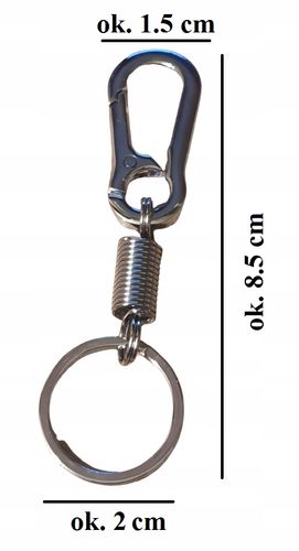 Mały Karabińczyk do kluczyków plecaka paska szekla survival edc gadżet hit na Arena.pl