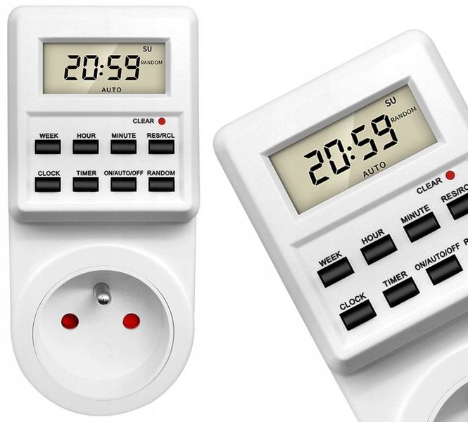 PROGRAMATOR WŁĄCZNIK WYŁĄCZNIK CZASOWY TIMER zdjęcie 1