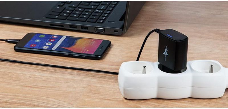 Ładowarka sieciowa USB Typ-C 2.1A NTC21C zdjęcie 3