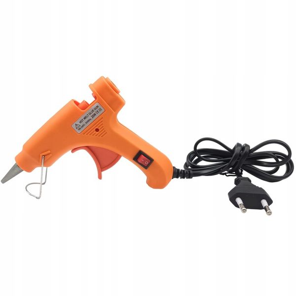 MINI PISTOLET DO KLEJU KLEJENIA NA GORĄCO CIEPŁO + KLEJ LASKI SZTYFTY X10 zdjęcie 3