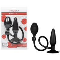 Czarny Pompowany Silikonowy Korek Analny Booty Pumper Medium Black