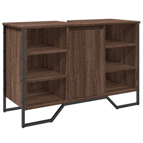 Szafka pod umywalkę, brązowy dąb, 91x35x60 cm na Arena.pl