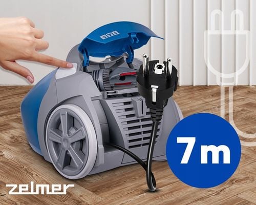 ODKURZACZ WORKOWY ZELMER ANTEK TRADYCYJNY Z FILTREM HEPA + KOŃCÓWKI na Arena.pl
