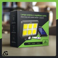 Lampa uliczna ARSA GO 250 W 1000 lm zasilanie bateryjne, solarne