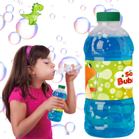 Duży Płyn Bańki Mydlane Dinozaury Dla Dzieci Tworzenie Baniek 1000Ml