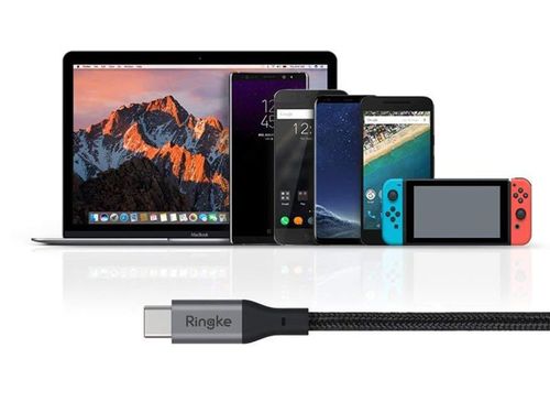 Kabel Ringke USB-C Type C do USB-C Type C 1,2m negru na Arena.pl