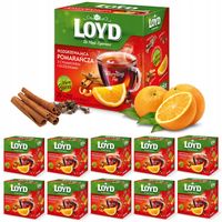 Zimowa Herbata Rozgrzewająca Pomarańcza z Cynamonem i Goździkami 20T. LOYD
