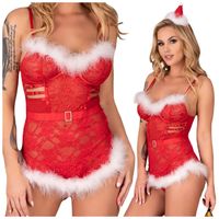 KOSTIUM MIKOŁAJKI KOMPLET KOSZULKA OPASKA 3CZ L/XL