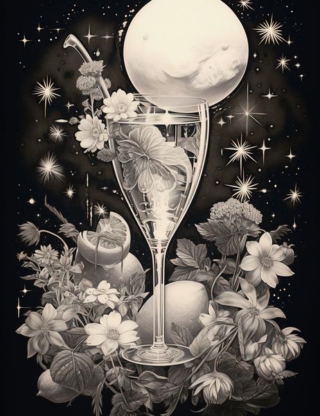 Plakat 50x65cm Kosmiczny Eliksir zdjęcie 1