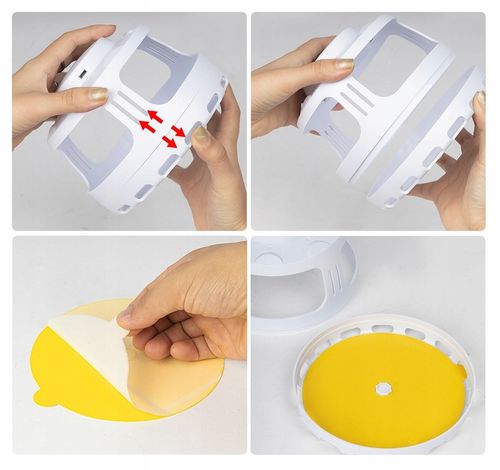 PUŁAPKA LEPOWA LEP LAMPA NA PLUSKWY PCHŁY KOMARY MUCHY CHRZĄSZCZE MOLE na Arena.pl