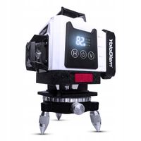 POZIOMICA LASEROWA 360 Laser Krzyżowy Zielony Poziomnica YoloDiem