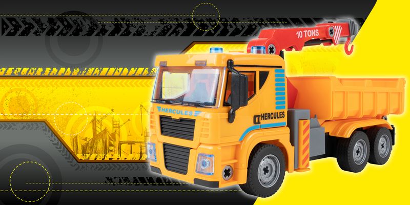 Auto Budowlane do Montażu Dźwig 104 el. zdjęcie 7