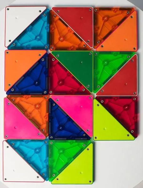 Klocki Magnetyczne 100 elementów Magna-Tiles zdjęcie 6