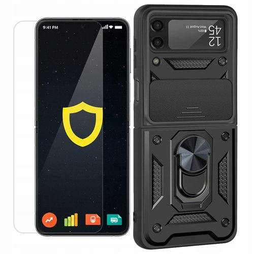 ETUI PANCERNE CAMRING DO GALAXY Z FLIP 4 + FOLIA na Arena.pl