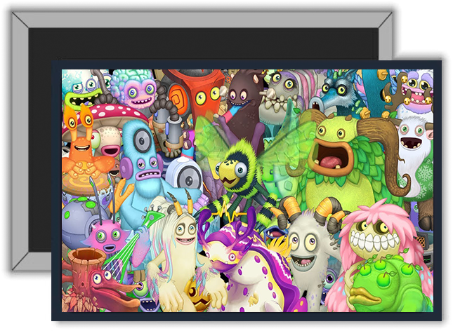 Magnes metalowy My Singing Monsters zdjęcie 1