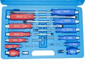 ZESTAW WKRĘTAKÓW WKRĘTAKI DO POBIJANIA PODBIJANIA ŚRUBOKRĘTY 12SZT PH2