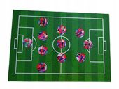 KALENDARZ ADWENTOWY FC BARCELONA 3W1 ZDRAPKA + PLANSZA + 18 NAKLEJEK WIELOR
