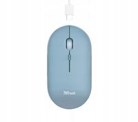 2 x Mysz Ładowany Akumulator Bezprzewodowa Płaska Trust Puck Bluetooth
