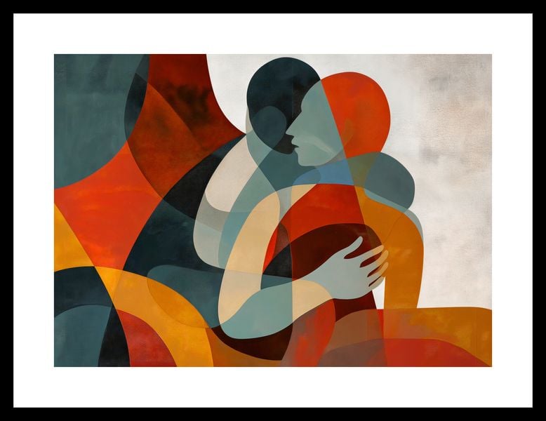 Plakat 35x25cm Objęcia zdjęcie 3