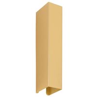 Ścienna lampa Malmo 10457 prostokątny do holu złoty