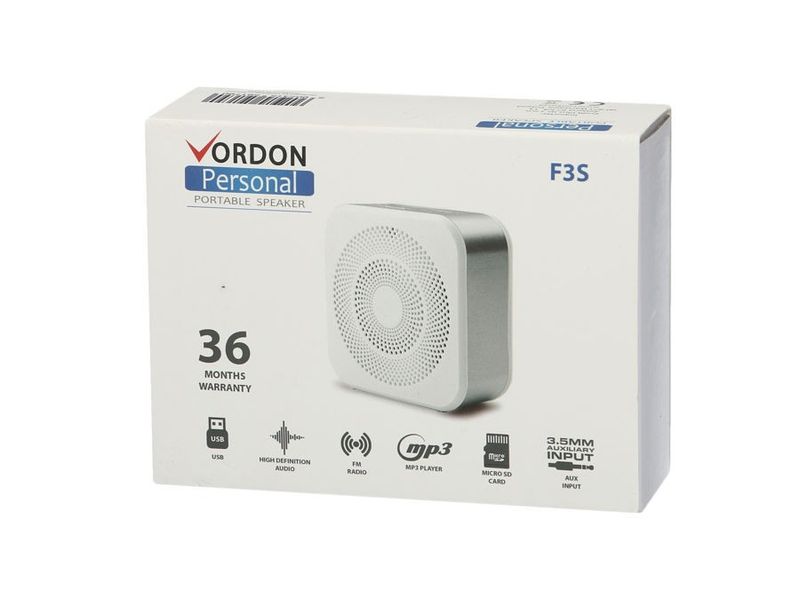 Głośnik Vordon F3S Przenośny Mp3 Usb Sd zdjęcie 2