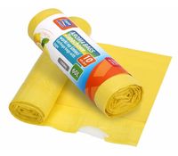 WORKI NA ŚMIECI Z TAŚMĄ ZAPACHOWE AROMA BAGS CYTRYNOWE 60 L 10 SZT.