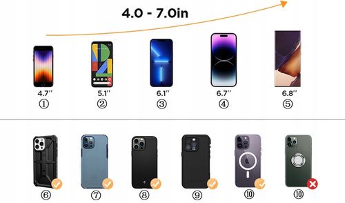 Uchwyt samochodowy obrotowy na deskę, kokpit stabilna podstawka na telefon na Arena.pl