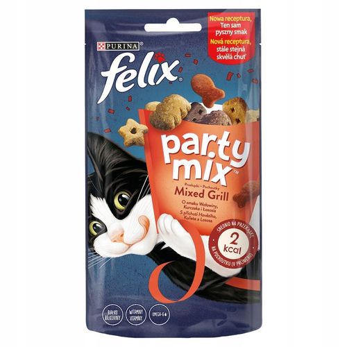 FELIX PARTY MIX Przysmak dla Kota wołowina kurczak łosoś 16 x 60g na Arena.pl