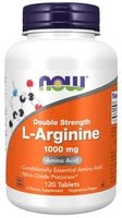 NOW FOODS L-Arginine Double Strength 1000 mg (120 tabl.)