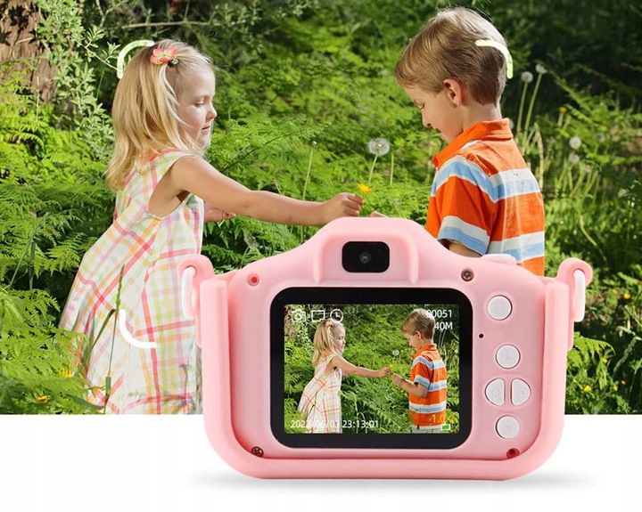 APARAT CYFROWY FOTOGRAFICZNY KAMERA DLA DZIECI GRY zdjęcie 15