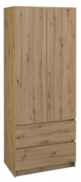 Szafa Do Pokoju Młodzieżowego 2D2SZ 90 cm Artisan SYLWIA TS - 3 Kolory zdjęcie 1