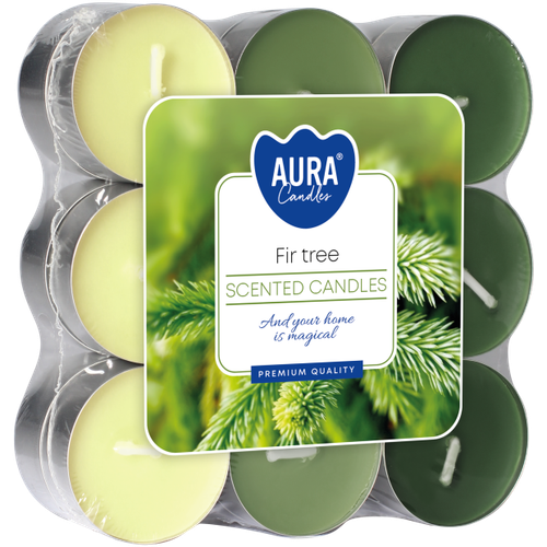 Podgrzewacze zapachowe BISPOL Aura p15-18-273 (Jodła) 4h 18szt. na Arena.pl